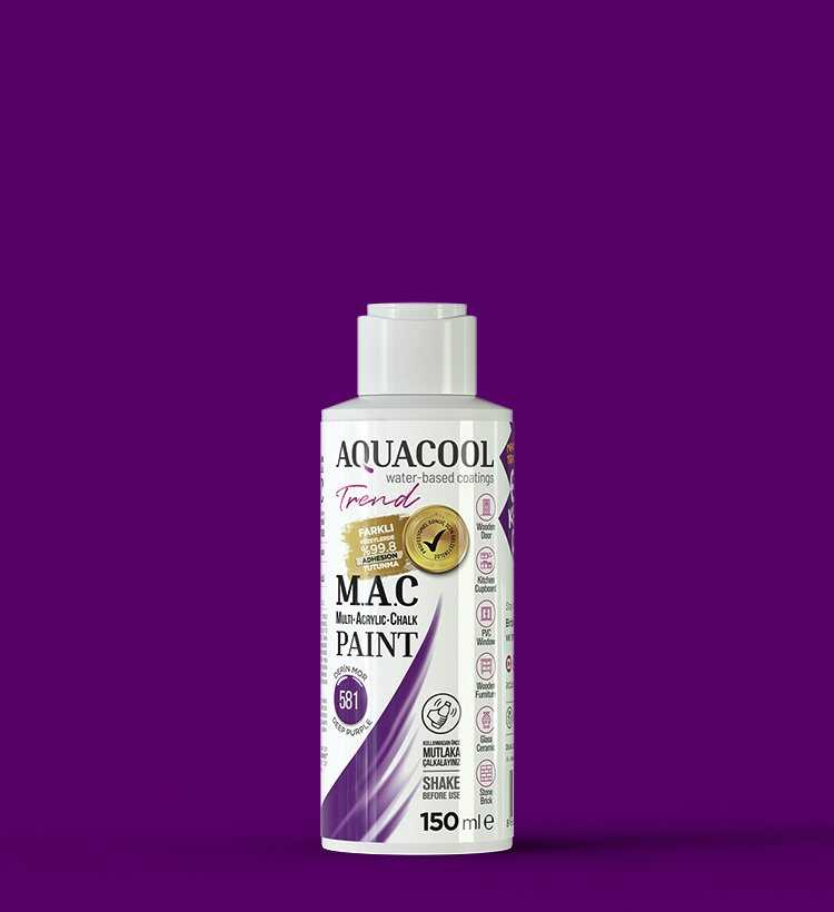 A.T. MAC BOYA 581 DERİN MOR 150ML