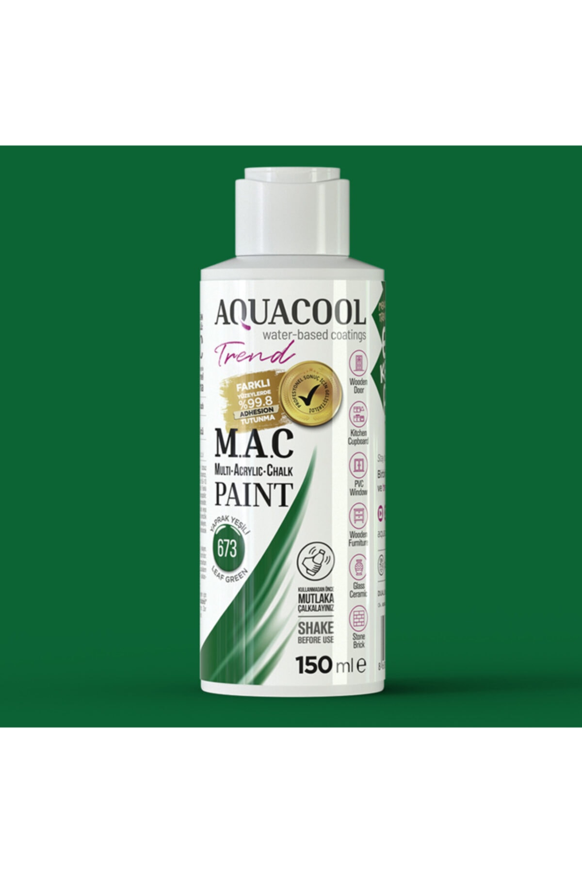 A.T. MAC BOYA 673 YAPRAK YEŞİLİ 150ML