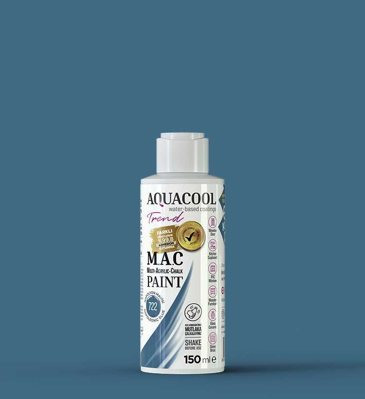 A.T. MAC BOYA 722 NAPOLYON MAVİSİ 150ML