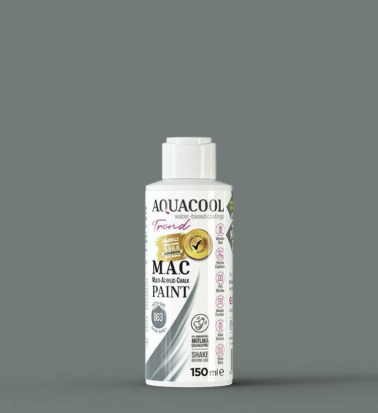 A.T. MAC BOYA 863 KOYU GRİ 150ML