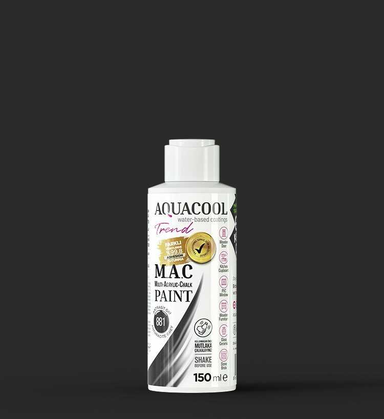 A.T. MAC BOYA 881 ANTRASİT GRİ 150ML