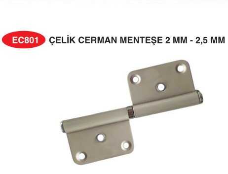EKO-1,8 MM BAYRAKTAR Çelik Cerman Kapı Menteşesi 12cm