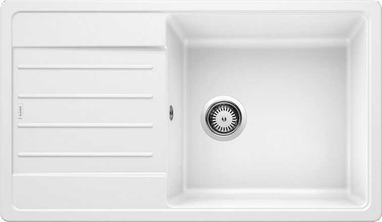 523328 BLANCO LEGRA XL 6 S 1 Göz 50x86 cm Granit Evye Beyaz