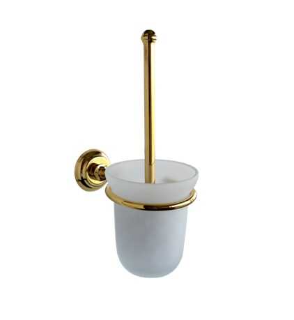 ATLANTİS CSK GOLD Camlı Klozet Fırçası
