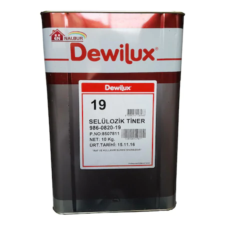DEWİLÜX Lüx Sel.Tiner 10/1lg-12/1lt