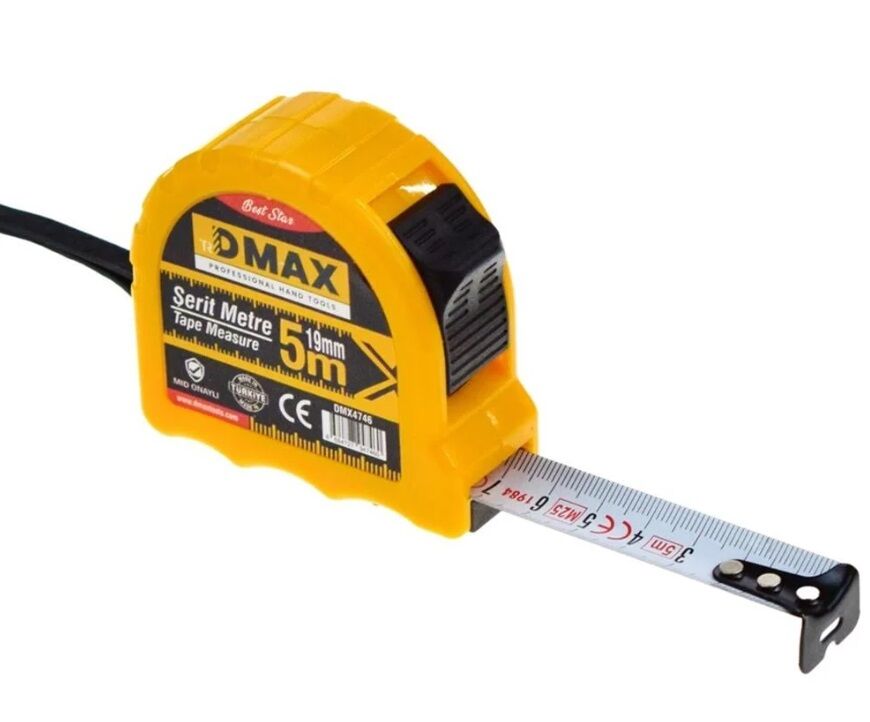 DMX-4746 PROF ŞERİT METRE 5*19MM