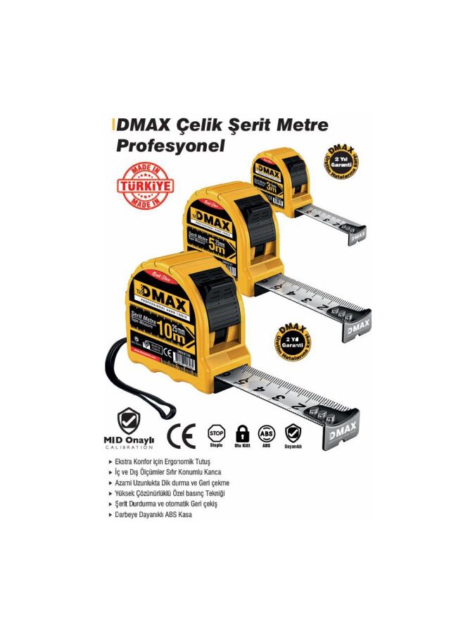 DMX-4747 PROF ŞERİT METRE 5*25MM