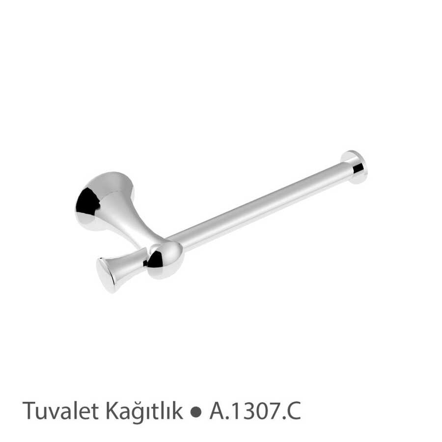 DEPPOT D.1507.C ART TUVALET KAĞITLIK KAPAKSIZ-KROM