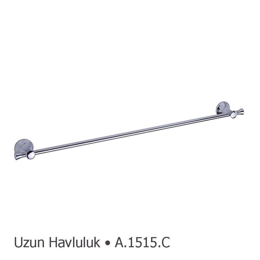 DEPPOT D.1515.C ART UZUN HAVLULUK 50CM KROM