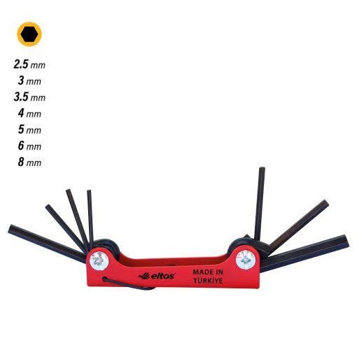 Eltos Çakı Alyan Seti 7 pcs (AltıKöşe)