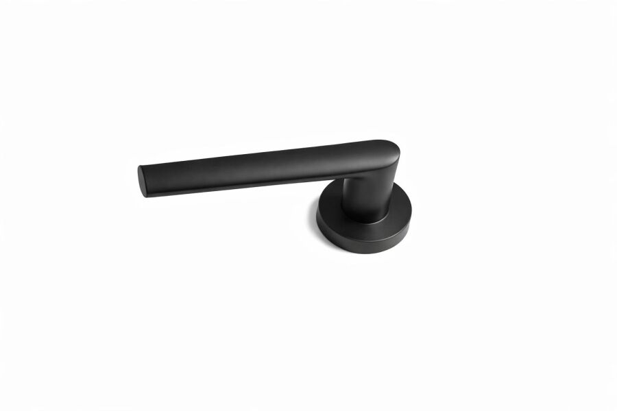 Erkul 479-01 Pıtır MatSiyah Rozetli Wc Kapı Kolu