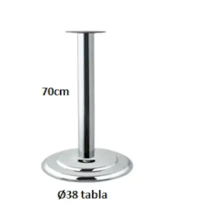 681-60'lık Ortadan Ahşap Tab.Masa Ayak 60*70 TAKIM 38 LİK