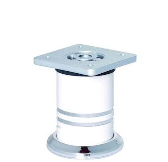 ER-1231 42 LİK ALÜMİ BİLEZİKLİ AYAK 6 CM beyaz