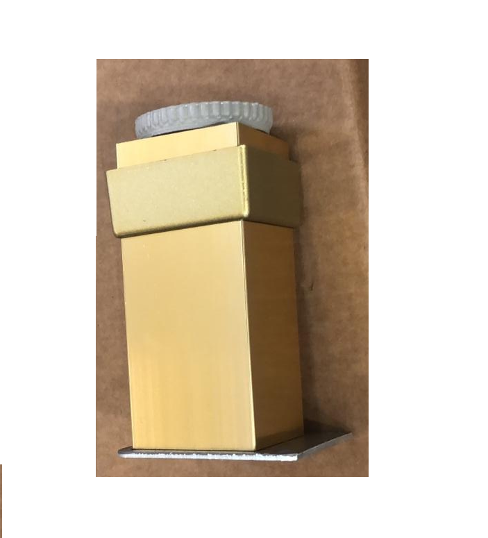 ER-147-Lüx Kare Ayak Sarı 10 cm