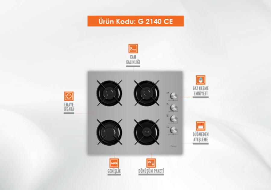 FERRE 2140 CE GRİ ANK. OCAK