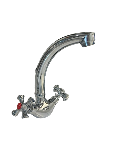 Fleko K10.508 Çevirmeli Lavabo Bataryası Krom