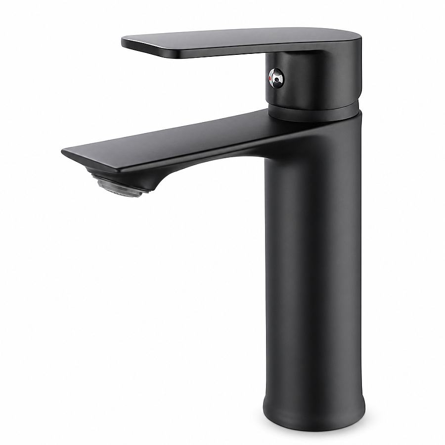 FLEKO MOİ 111 Sabit Lavabo Bataryası Siyah