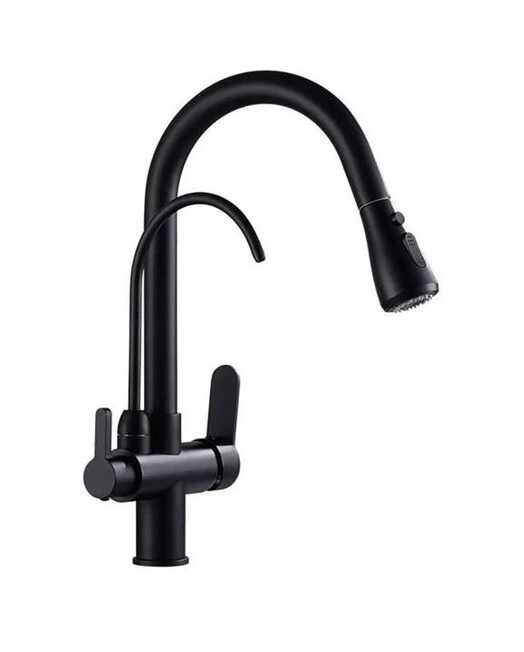 SP4-434 Fleko Dual Spiralli Evye Bataryası Arıtmalı Siyah