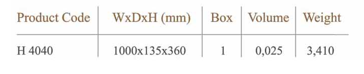 H-4040 HUZUR SET ARASI TAKIMI 2 li Set Krom