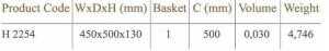H.2254 Bağımsız Çekmece Tandem Çift Açılım 50cm Huzur