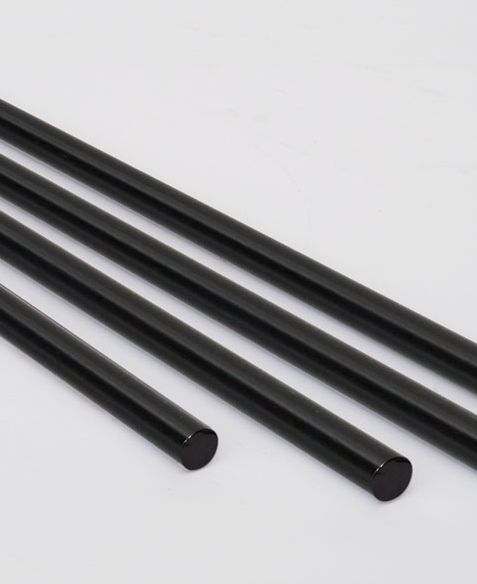 H.4128 80 cm Siyah Askı Borusu tapa dahil