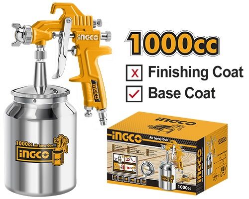 ASG 3105 1000cc Profesyonel Boya Tabancası 1,8mm ıngco