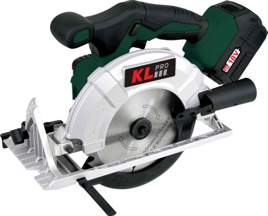 KLPRO KLDAT18B-00 18V 165 MM ŞARJLI DAİRE TESTERE KÖMÜRSÜZ TEK MAKİNA