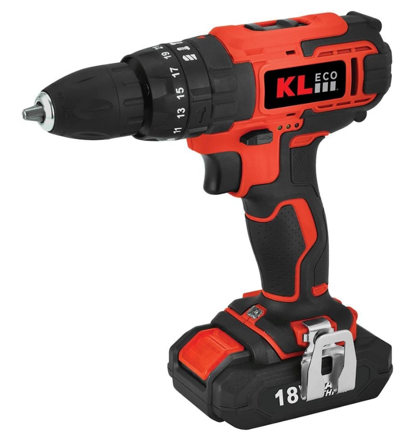 18V 2,0ah Şarjlı Darbeli Vidalama Matkap KLPro Eco