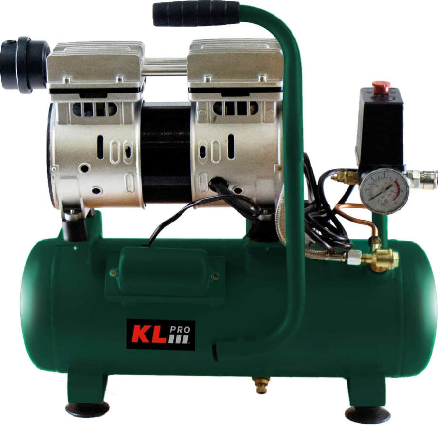 KLPRO KLK8S 8 Bar 8lt.1hp Sessiz Yağsız Kompresör one size