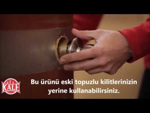 KD-040/35-320- Kale Topuzlu Otel Kilit Saten EZSET