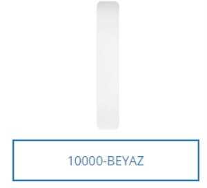 22mm*0,40mm Desensiz Pvc BEYAZ