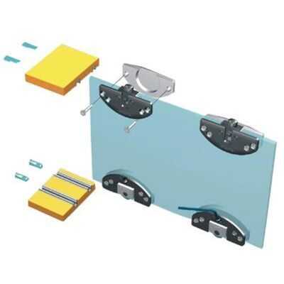 SCK 35C Sürme Cam Kapak Mekanizması Ayarlı
