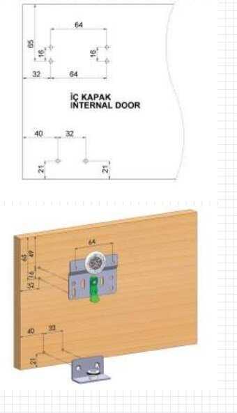 SGM-10-4 İç Kapak Mekanizması 201 051