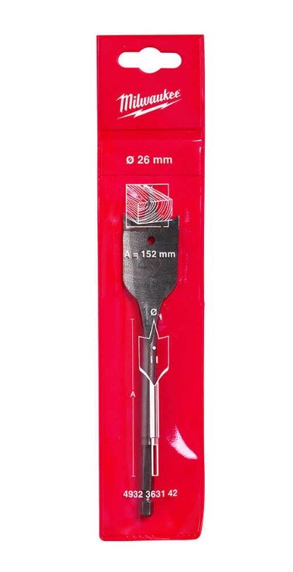 Ahşap Matkap Ucu Yaprak Seri 26x160mm Milwaukee
