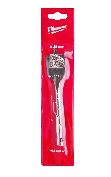 Ahşap Matkap Ucu Yaprak Seri 28x160mm Milwaukee