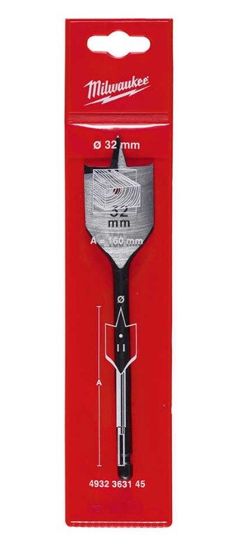 Ahşap Matkap Ucu Yaprak Seri 32x160mm Milwaukee