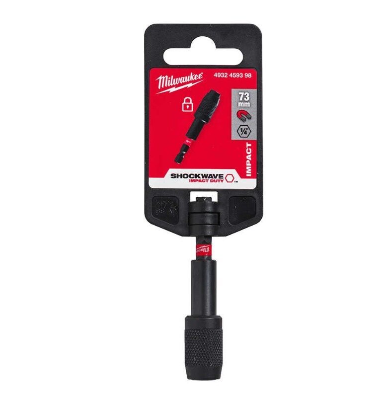 Bits Uç Tutucu Hızlı Kilitlemeli 73mm Shockwave bits adaptörü Milwaukee