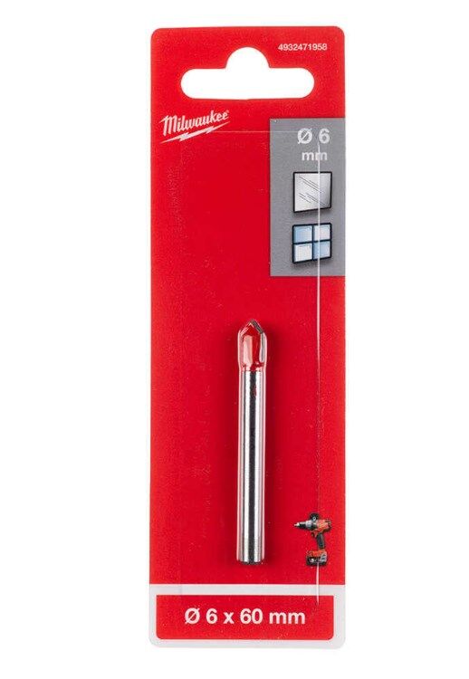 Cam Seramik Matkap Ucu 6x60mm Milwaukee