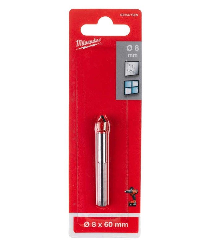 Cam Seramik Matkap Ucu 8x60mm Milwaukee
