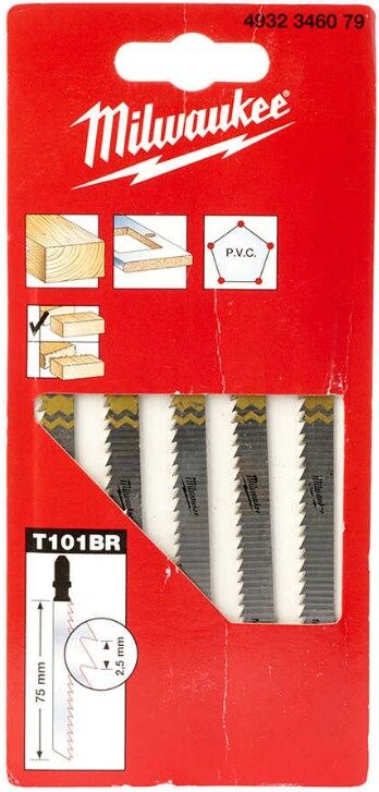 DEKUPAJ BIÇAĞI T101 BR 75mm AHŞAP Adet Milwaukee