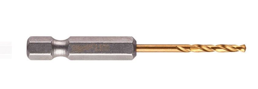 METAL MATKAP UCU HEX GİRİŞLİ HSS-G 2,5X 62mm Milwaukee