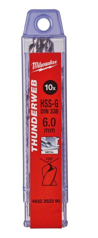 METAL MATKAP UCU THUNDERWEB SERİ 6,0 X 93mm Milwaukee