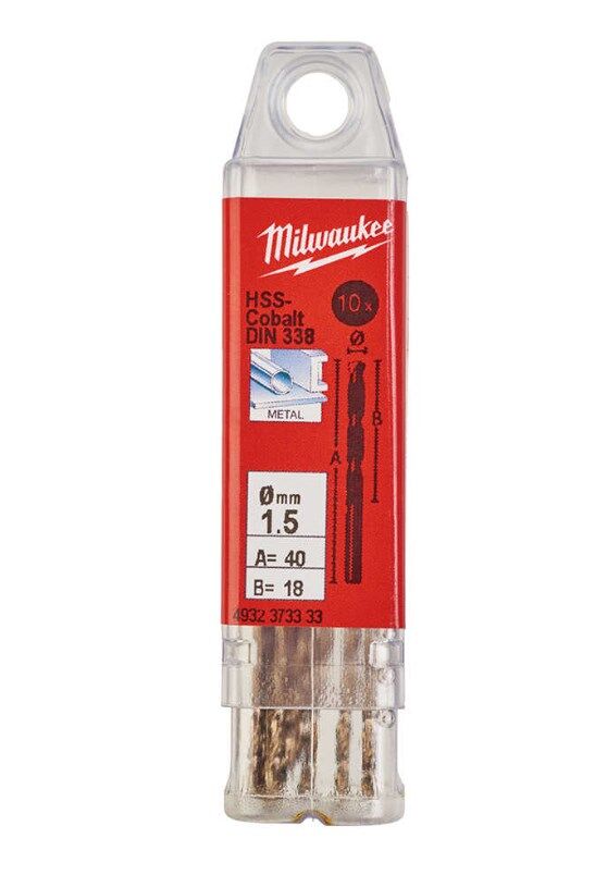 Milwaukee Metal Matkap Ucu HSS-G CO Altın Seri 1,5x40mm