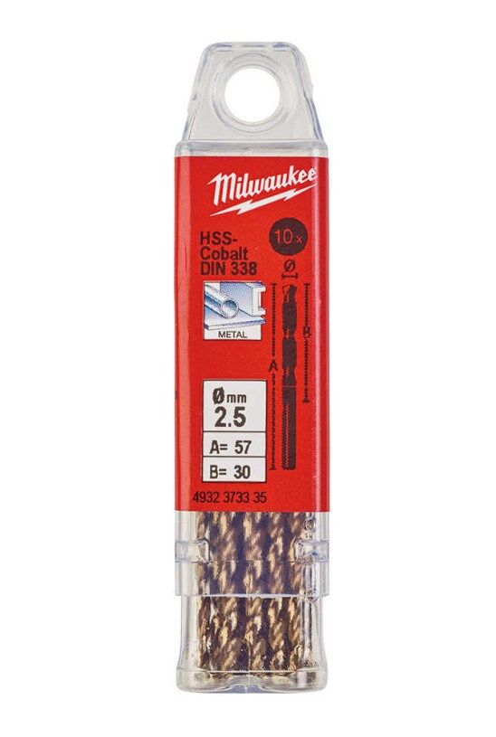 Milwaukee Metal Matkap Ucu HSS-G CO Altın Seri 2,5x57mm