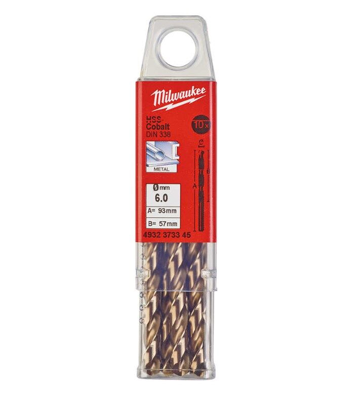 Milwaukee Metal Matkap Ucu HSS-G CO Altın Seri 6,0x93mm