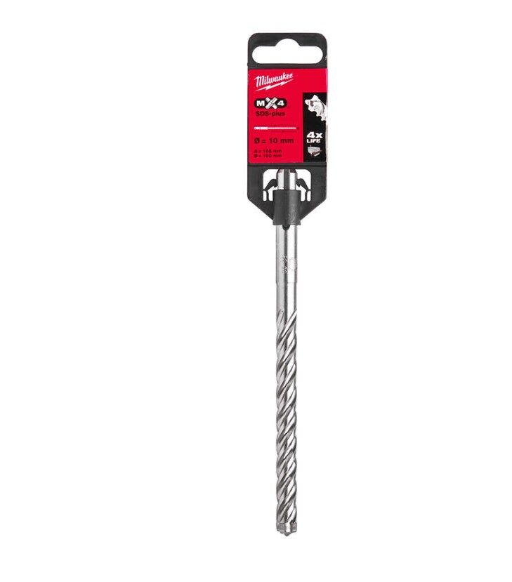 Milwaukee SDS-Plus Matkap Ucu MX4 Seri 4 Elmas 10x160