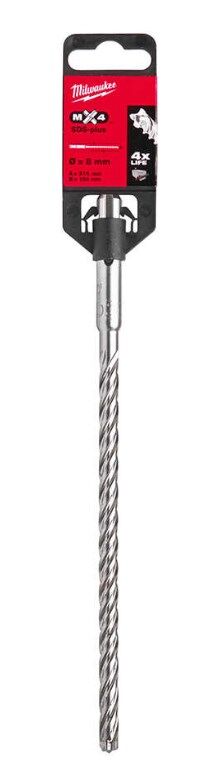 Milwaukee SDS-Plus Matkap Ucu MX4 Seri 4 Elmas 8x215