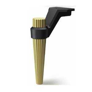 BEST 18 CM SİYAH-PİRİNÇ PLASTİK BAZA AYAK