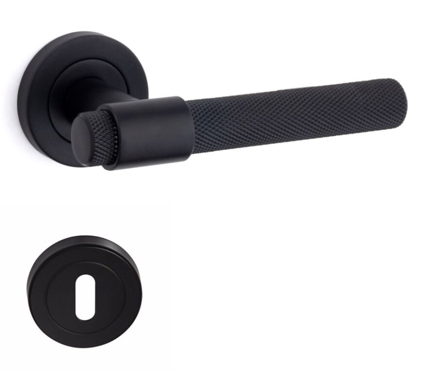Zamak Punch Kol Mat Siyah Yuv. Rozet Oda (Rock-O)