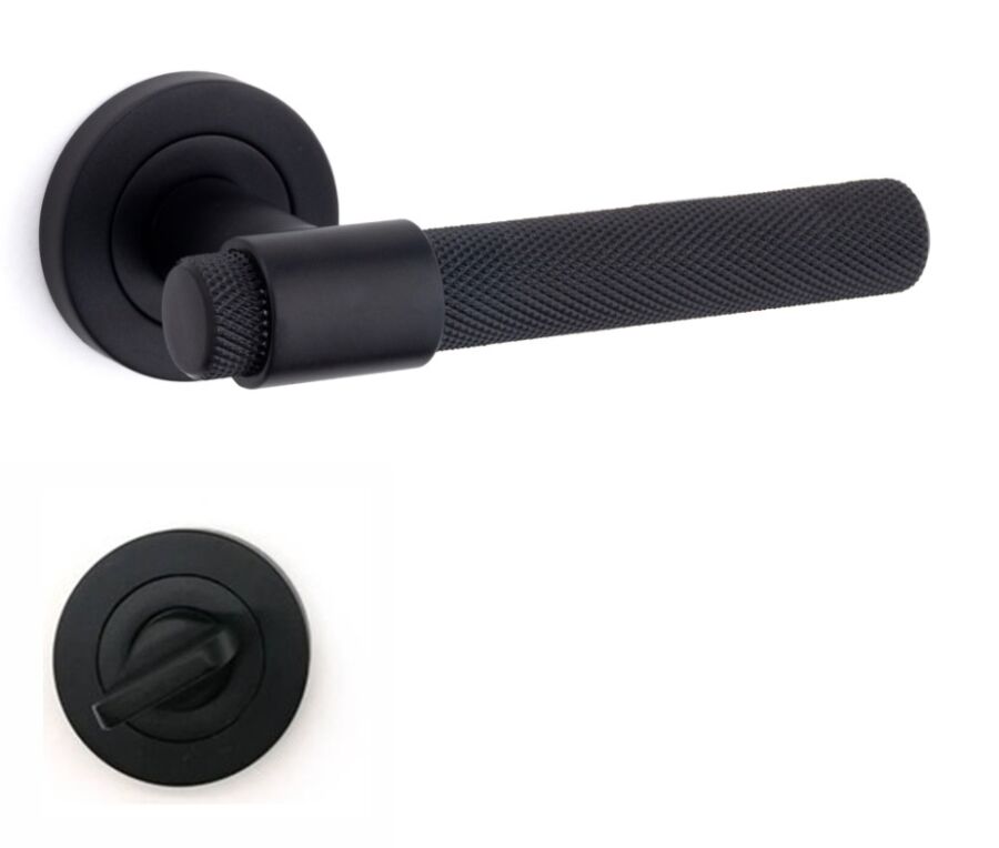Zamak Punch Kol Mat Siyah Yuv. Rozet Wc(Rock-O)